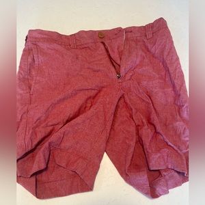 J. Crew Dark Pink/Salmon Men's Shorts